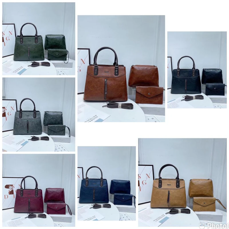 Smooth leather designers bag