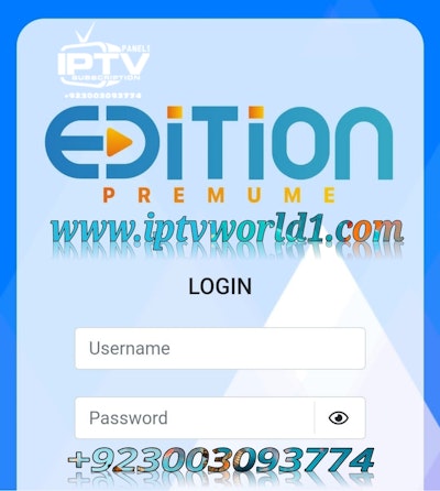 EDITION PREMIUM IPTV PANEL