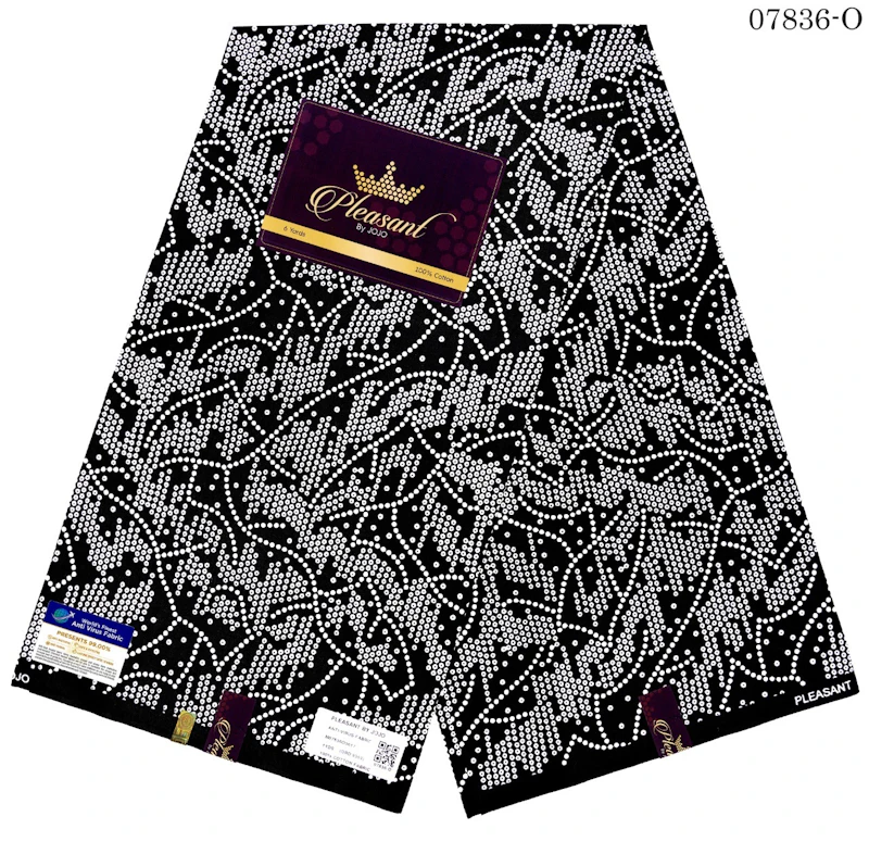 Black and white vain dots Ankara