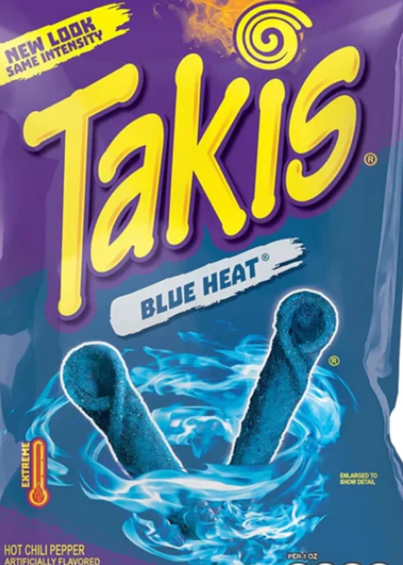 5x Takis Blue Heat 113g MHD: 04.10.2023