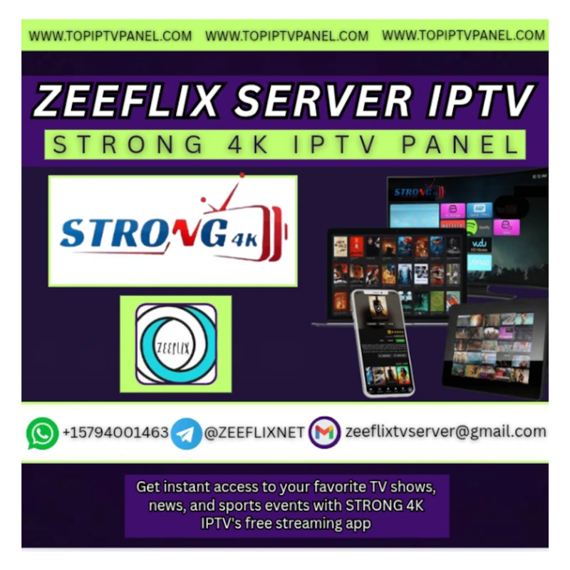 STRONG 4K IPTV PANEL 