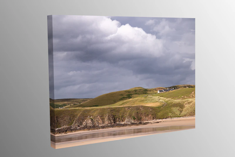 Am Strand in Schottland