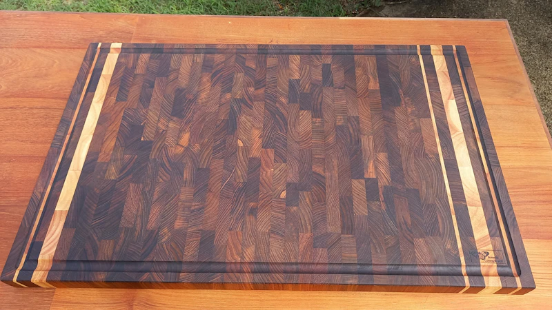 Big size end grain cutting board (SOLD)
