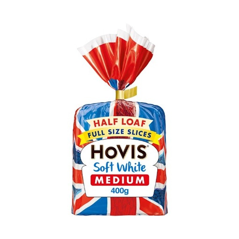Hovis Soft White Half Loaf 400g