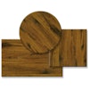 WERZALIT Outdoor-Tischplatte Old Oak braun