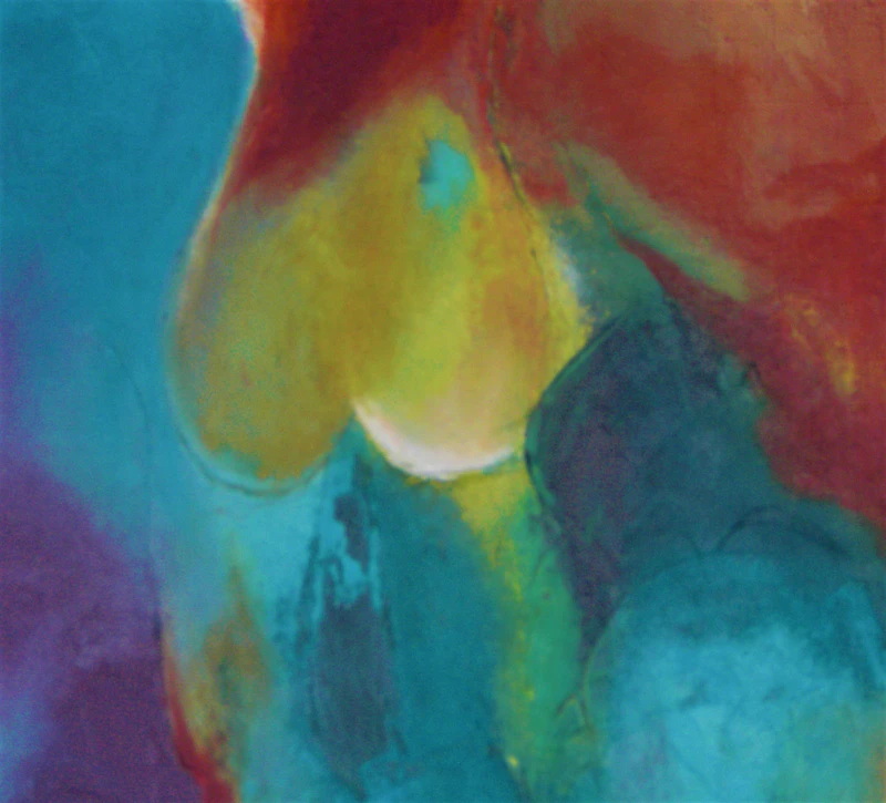 FREE -  Abstract Figurative, Mixed Media on Linen Canvas