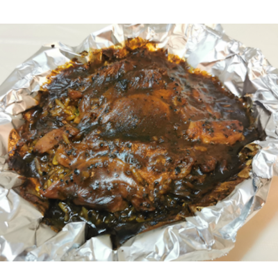 Baked Beef Steak Rice with Black Pepper Sauce ( Lam Kei )