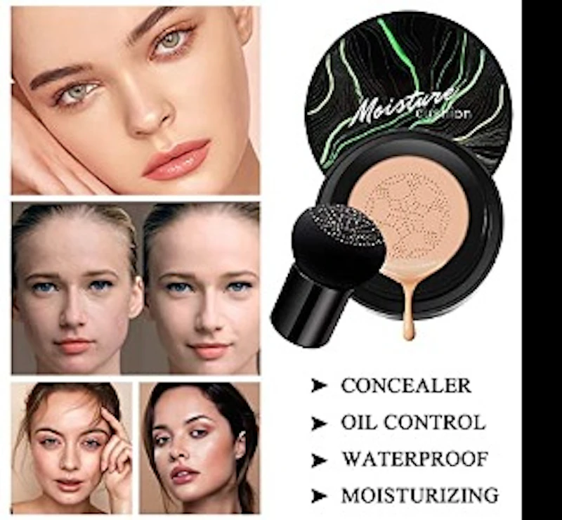 SUNISA MUSHROOM HEAD AIR CUSHION BB CC CREAM ORIGINAL WITH BARCODE SCAN
