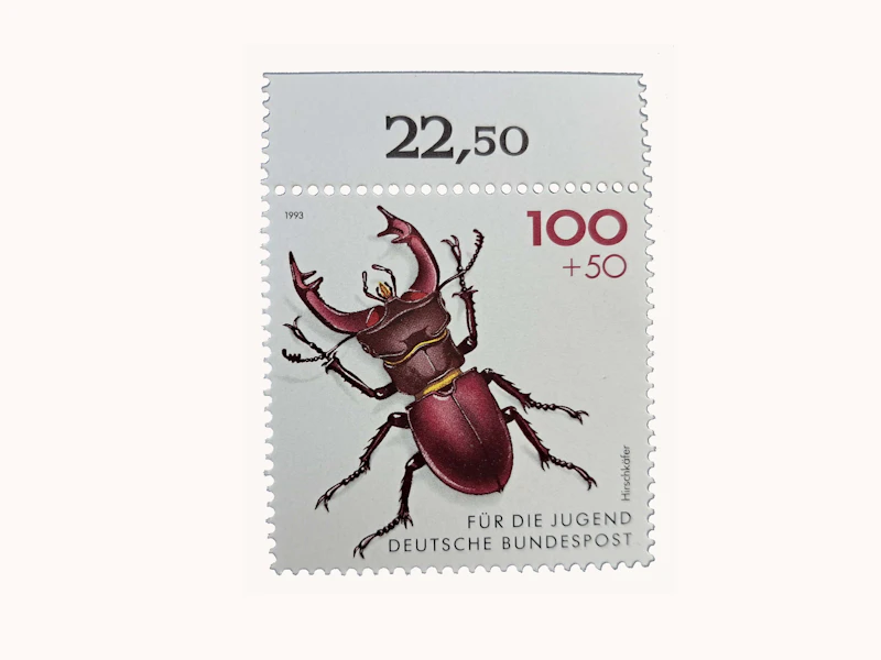 Robbert´s Briefmarken Deutschland MiNr. 1666-70 Jugend : Gefährdete Käfer, postfrisch