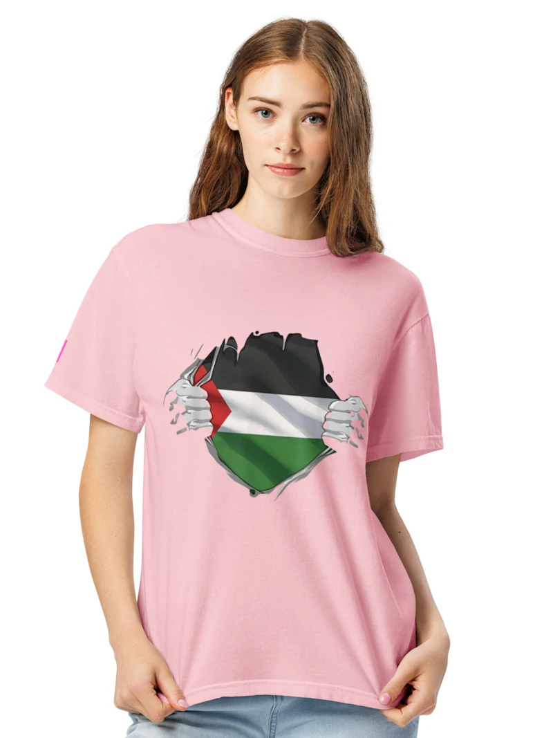 Palestinian flag symbol t-shirt 