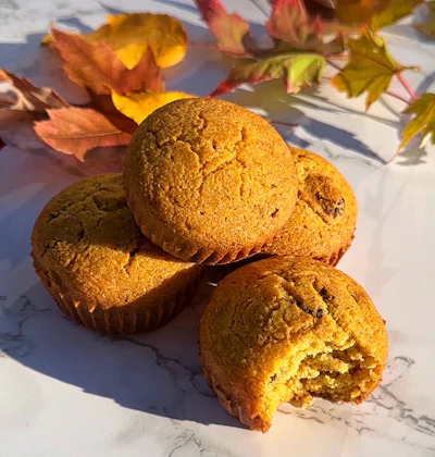 Cranberry Orange Cornbread Muffins