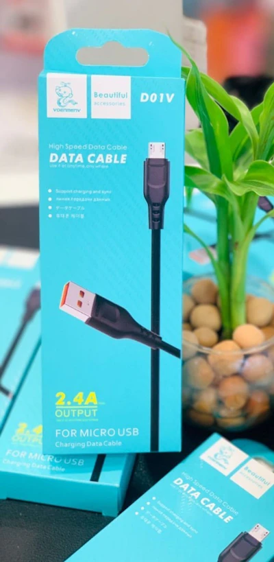 High speed data cable (micro) 2.4A output