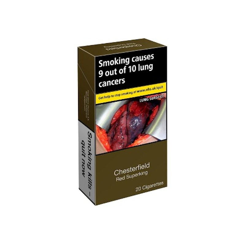 Chesterfield Red Superking Cigarettes 20 per pack