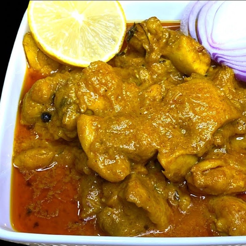 Lemon Chicken Curry (Nepalese Sagar)