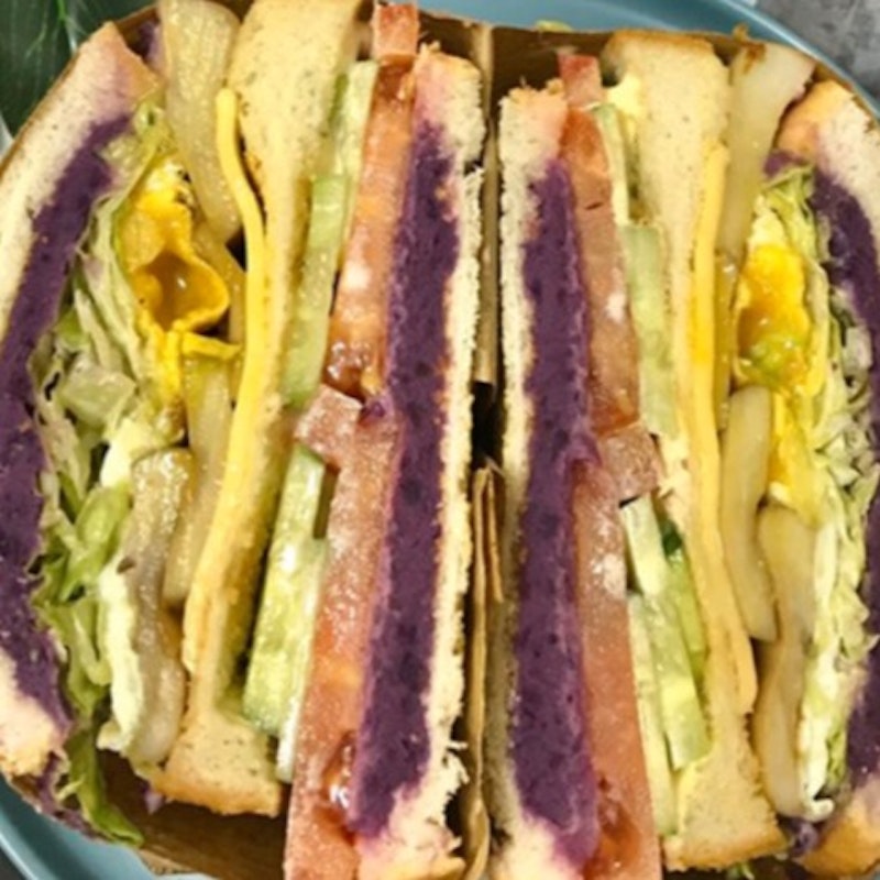 Vegetraian Sandwich (嶺南大廈心鮮出爐)