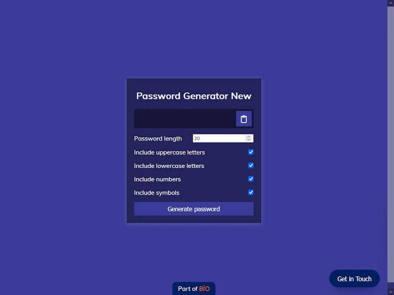  Password Generator New 