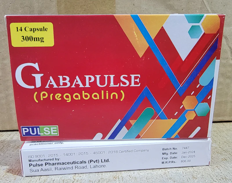 Gabapulse 300mg cap (Pregabalin)