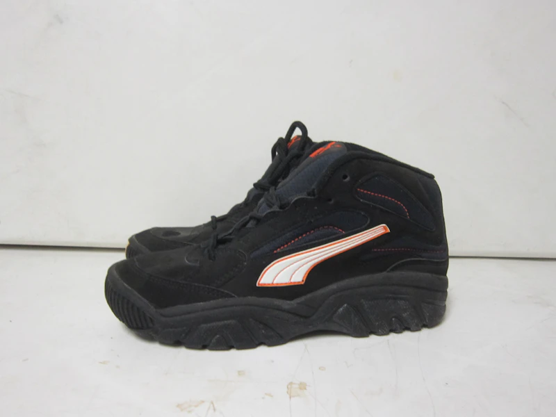 Sportschuhe Puma schwarz/orange Gr.33