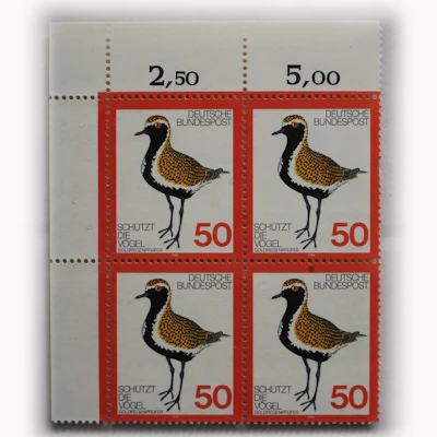 Robbert´s Briefmarken Deutschland MiNr. 901 Vogelschutz, V-Block postfrisch