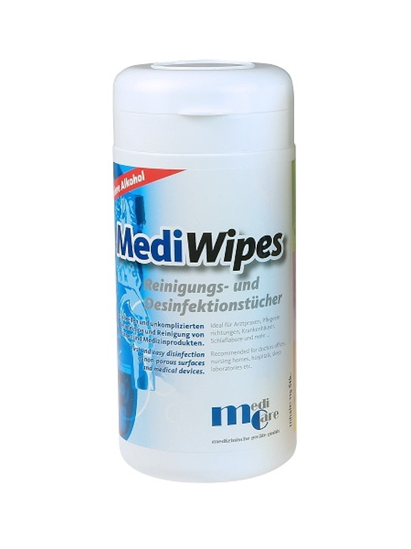 MediWipes Reinigungs- und Desinfektionstücher, 115 Blatt