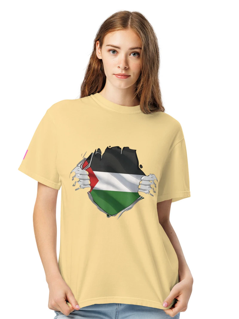 Palestinian flag symbol t-shirt 