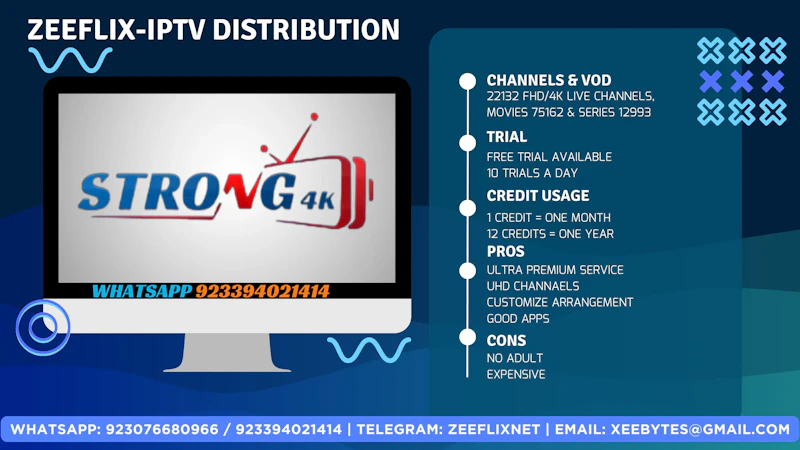 STRONG4K IPTV | CDN GOLD IPTV | IPTV 4KSTRONG