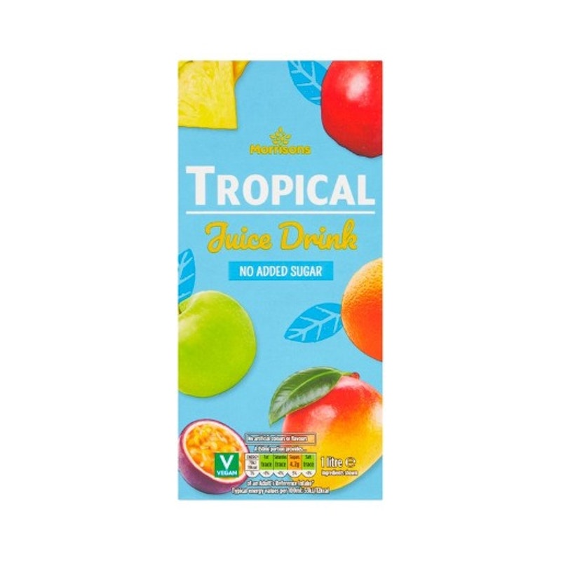  No Added Sugar Tropical Juice Drink 1L