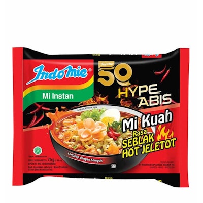 Indomie instan kuah empal gentong (Indomarket)