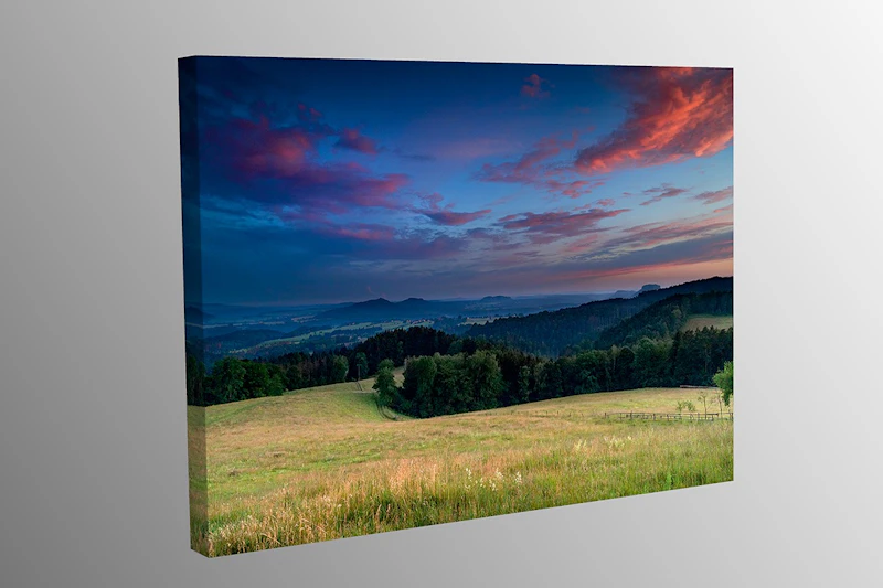 Abendstimmung in der Sächsischen Schweiz