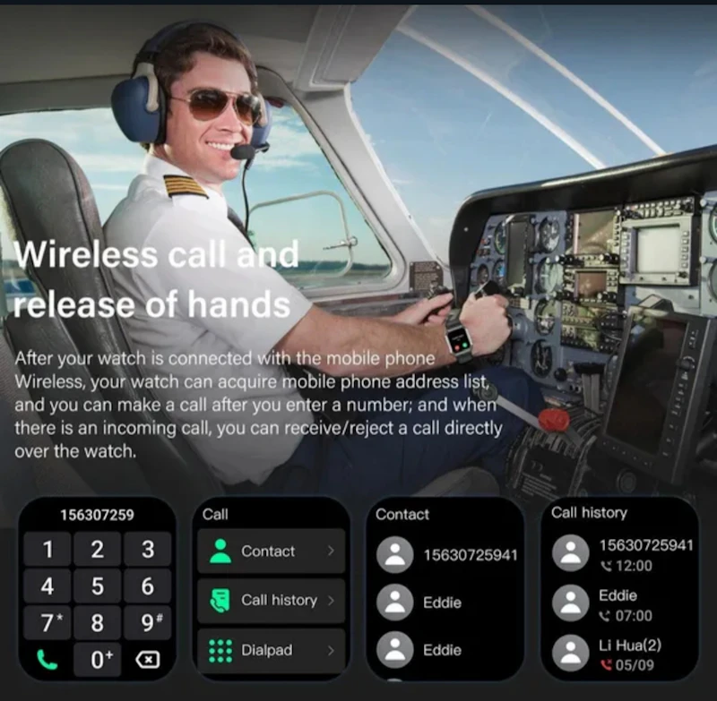 Bluetooth Calling New 2023 Smart Watch 