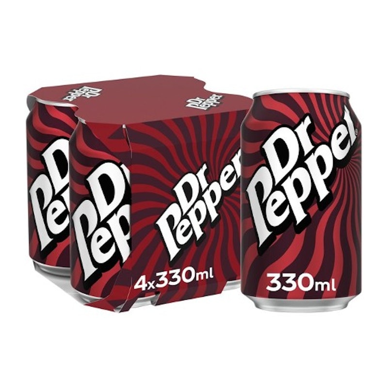 Dr Pepper Cans 4 x 330ml