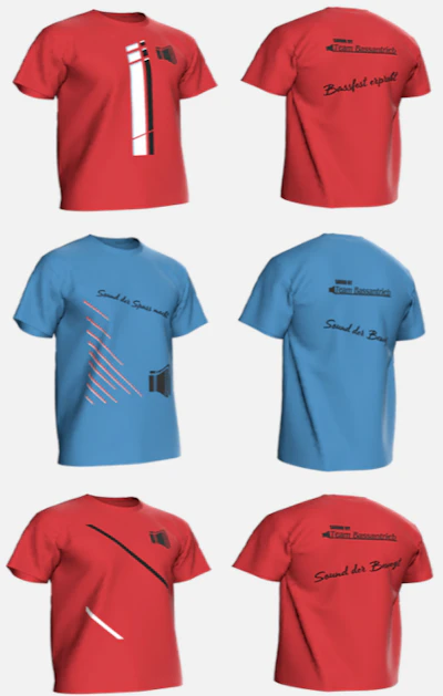 T-shirts Rundhals