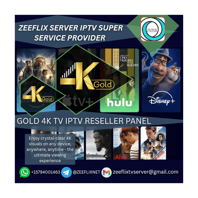 GOLD 4K TV IPTV SUBSCRIPTION 