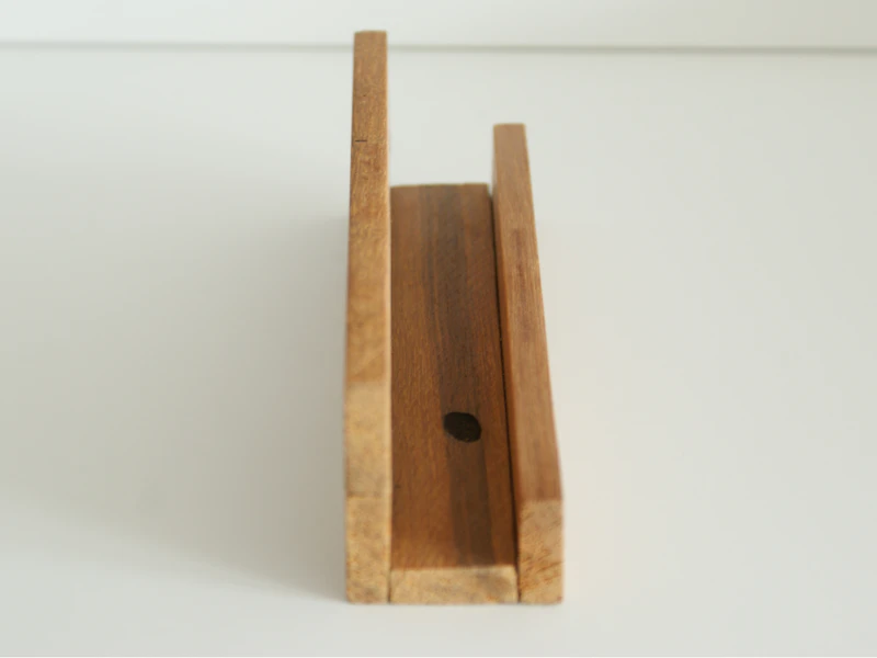 Notizenhalter aus Holz