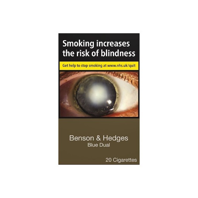 Benson & Hedges Blue Dual Cigarettes 20 per pack