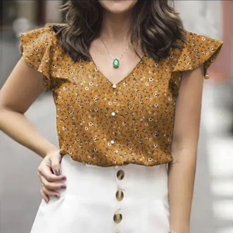 Short sleeved women top