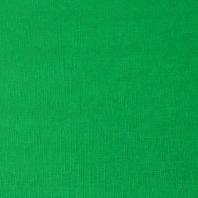12x12" Cardstock "smaragdgrün", Leinenstruktur