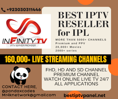 BEST INFINITY IPTV FOR IPL