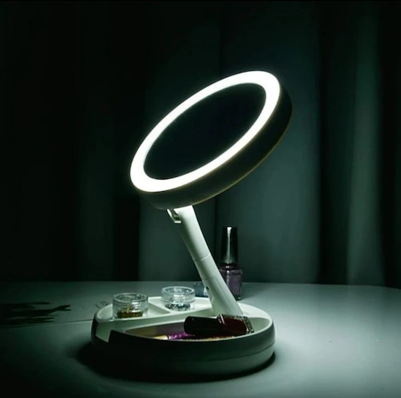 Mini ring light stand portable led 