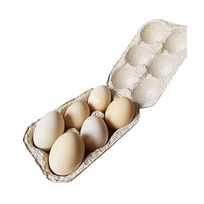 6 Pcs Deshi Chicken Egg 