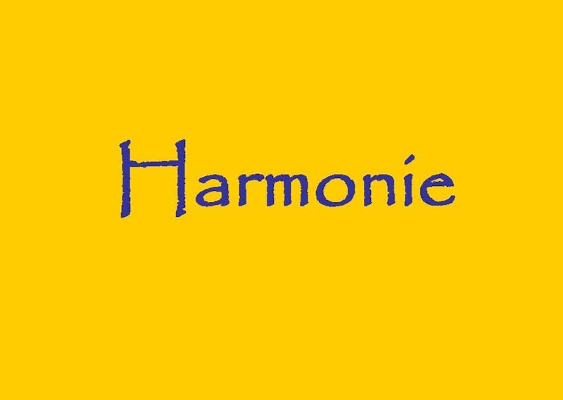 Postkarte: Harmonie
