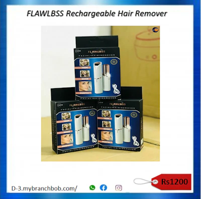  FLAWLBSS Rechargeable Hair Remover