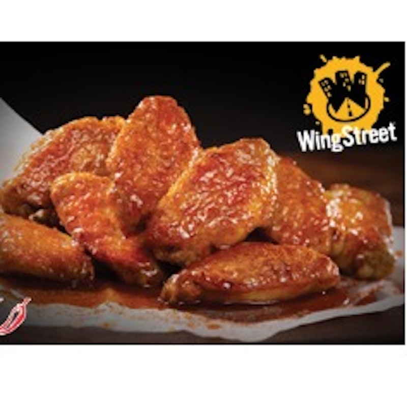 KOREAN HONEY & SPICY chicken wings (8PCS) (pizzahut)