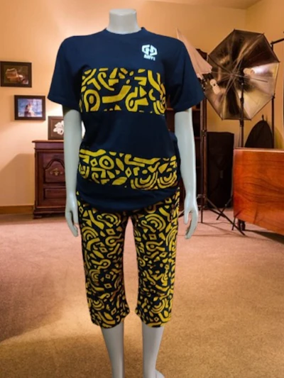 NAVI AFROCHIC TEE & 34 SET
