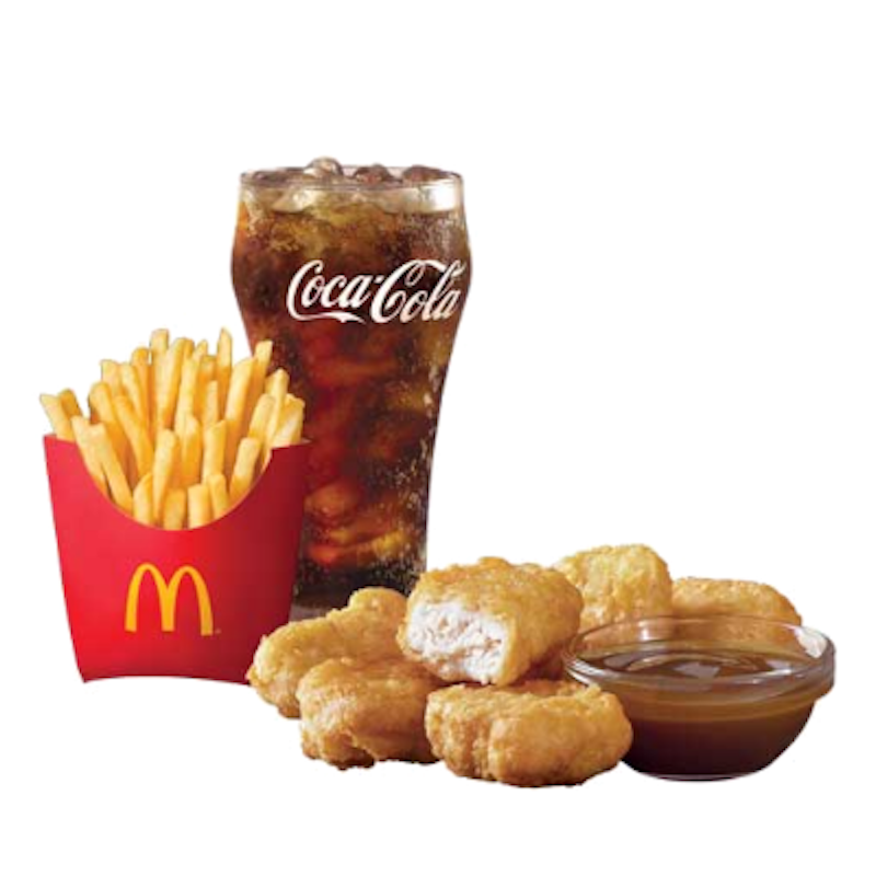 Chicken McNuggets 6pcs set (Mcdonald)