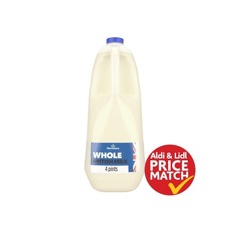 British Whole Milk 4 Pint