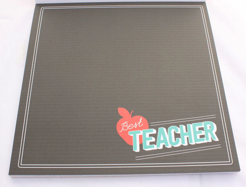 Scrapbook-Block "Schule"