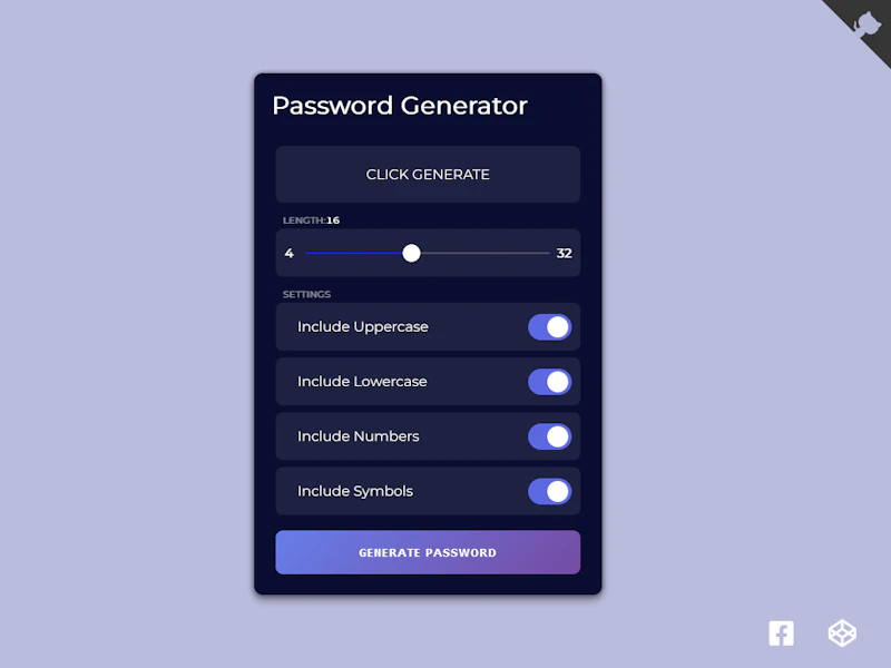 Password Generator 