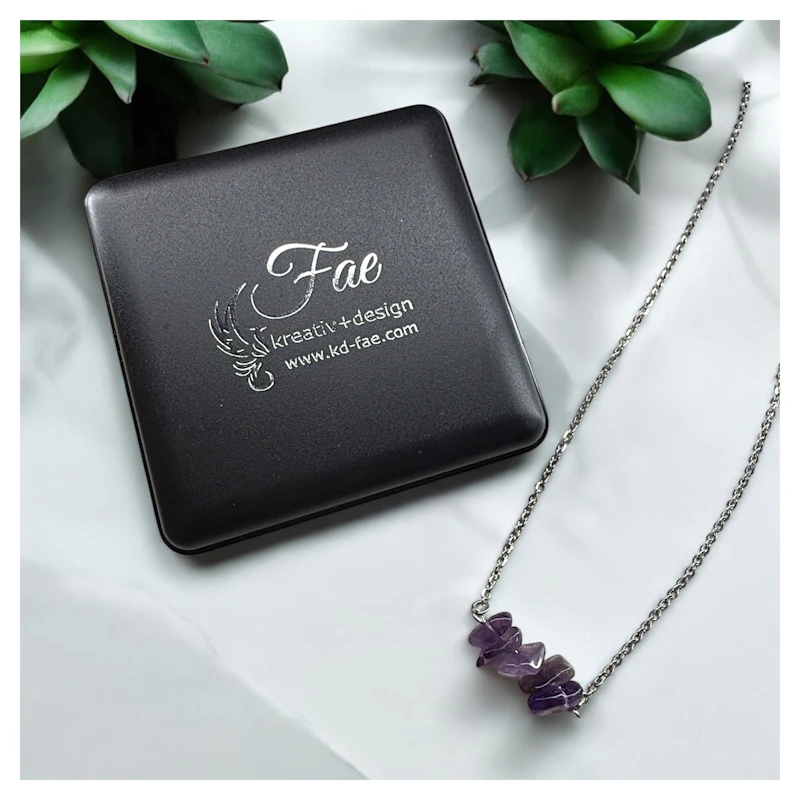 Kette "Liara" mit Amethyst