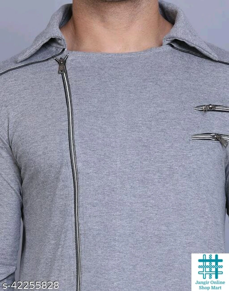 T Shirts With Zipper 
